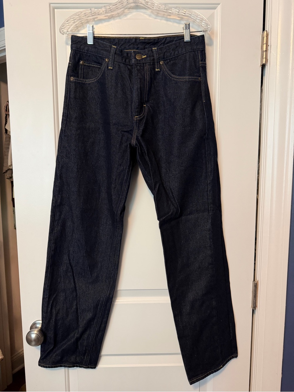 Classic Women’s Dark Blue Straight-Leg Jeans